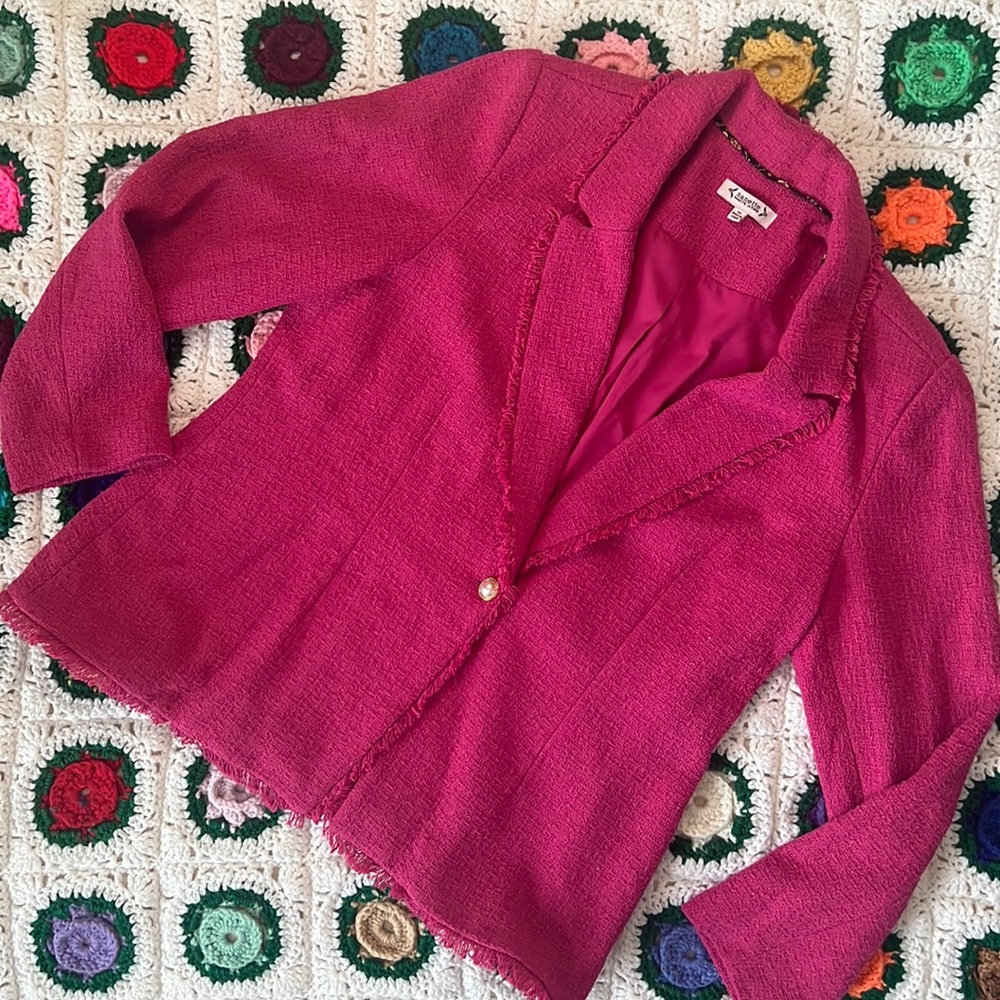 Nanette Lepore Pink Blazer